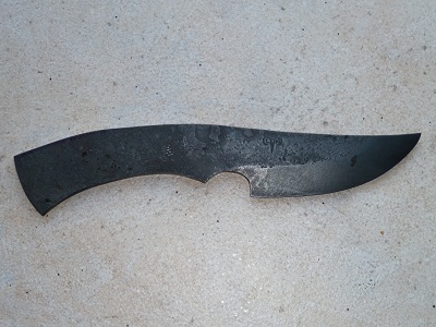 Request : forge a blade knife,assembly and finishing by the owner